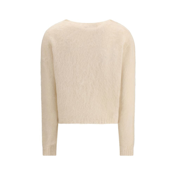 Beige Polyamide Sweatshirt