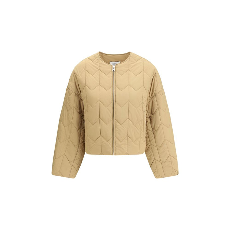 Brown Polyamide Shell Jacket