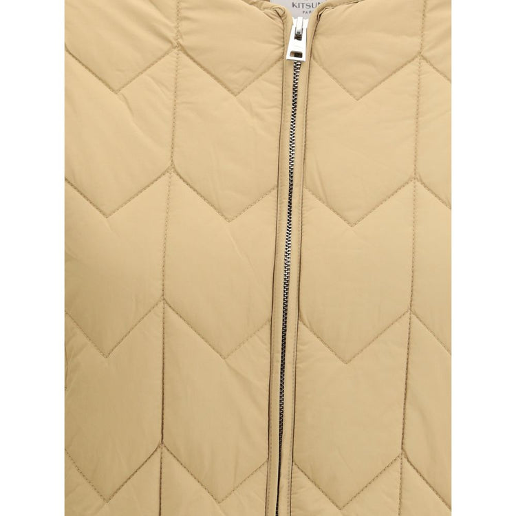 Brown Polyamide Shell Jacket