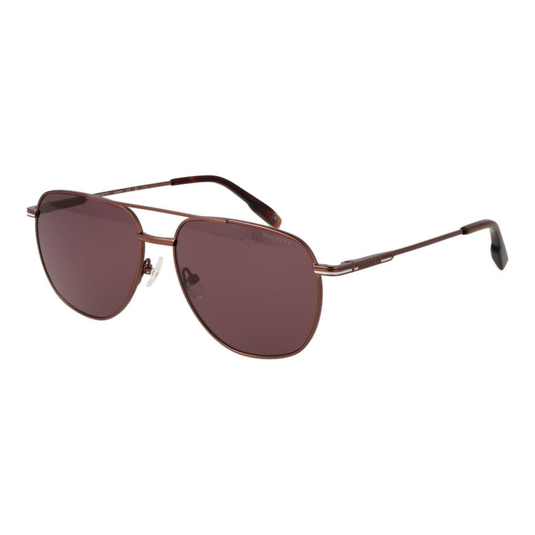 Brown Metal Sunglasses