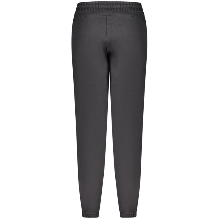 Black Cotton Women's Sport Trouser