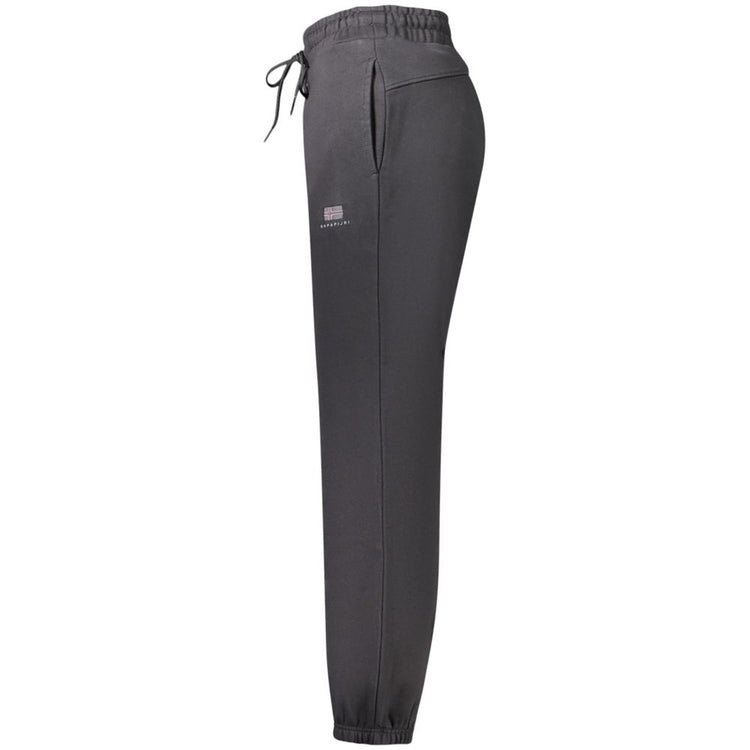 Black Cotton Women's Sport Trouser