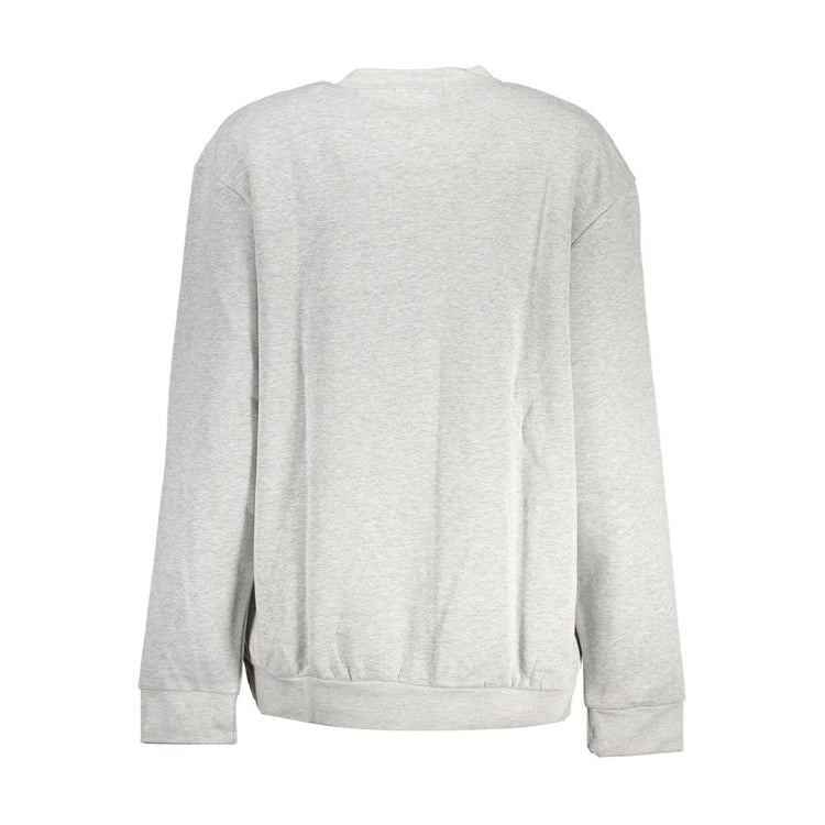 Grigio Polyester Women Sweatshirt