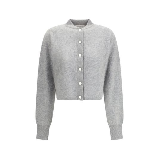 Gray Cashmere Cardigan