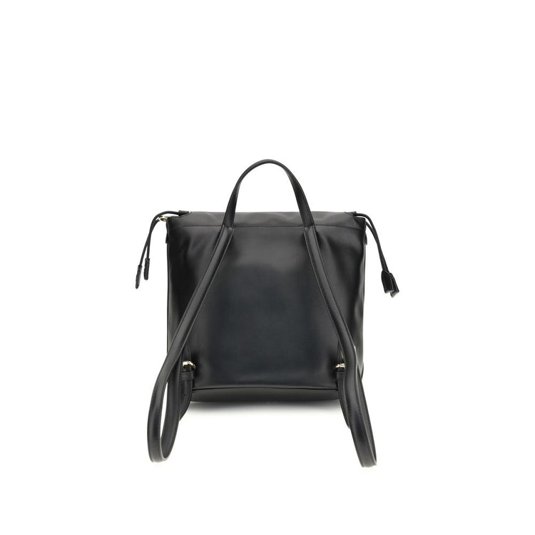 Black Calf Leather Bos Taurus Backpack