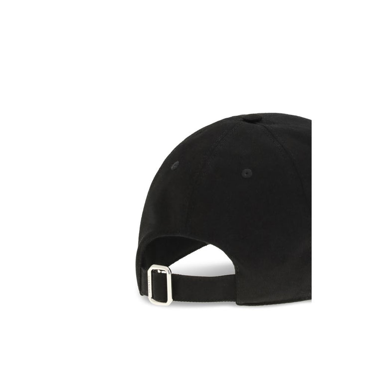 Black Cotton Cap (Baseball Hat)