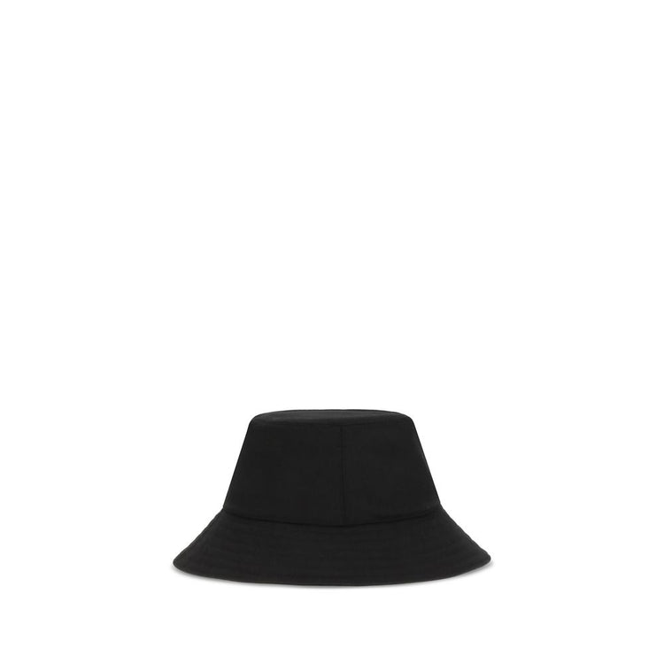 Black Cotton Bucket Hat