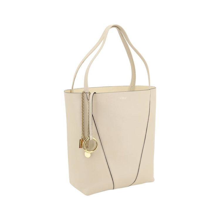Cream Calf Leather Bos Taurus Shoulder Bag