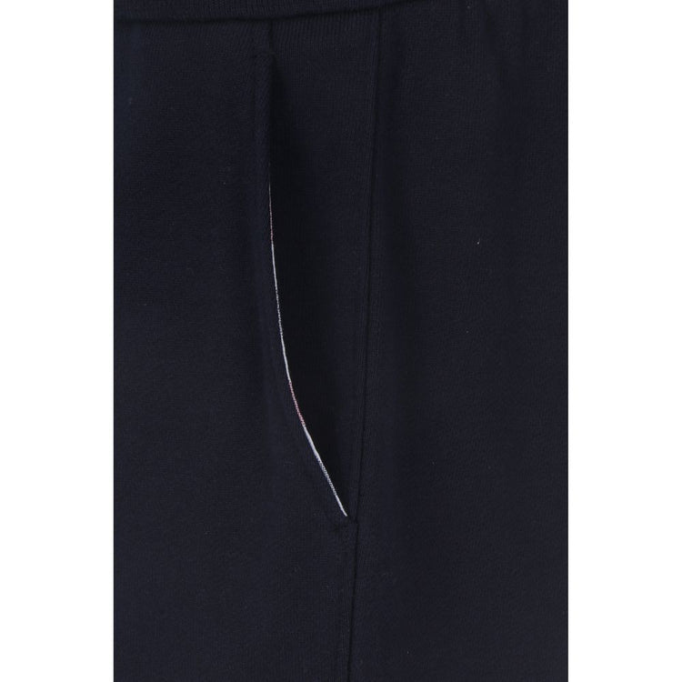 Blue Cotton Joggers (Workout Pants)