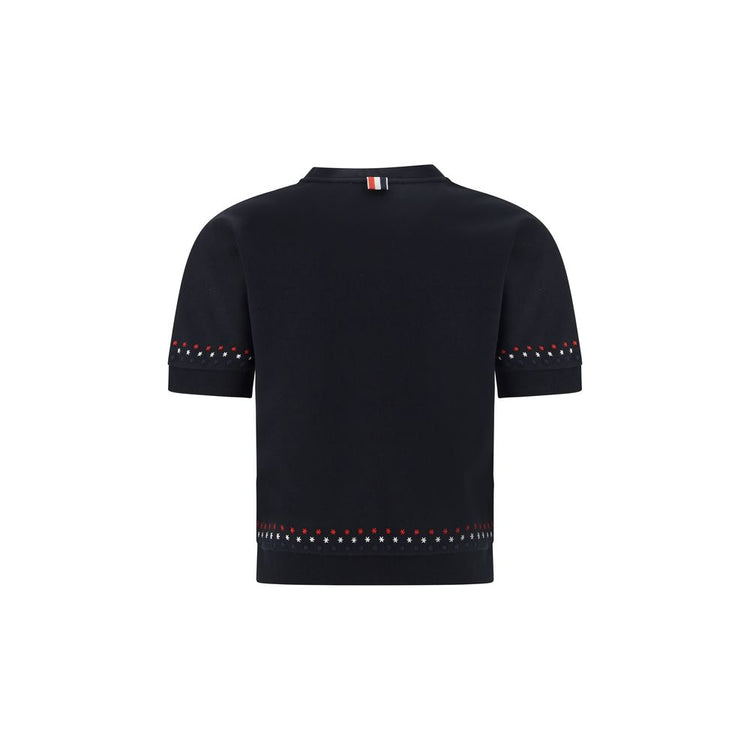 Black Cotton T-Shirt