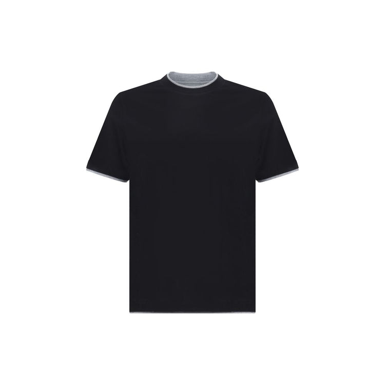Black Cotton T-Shirt