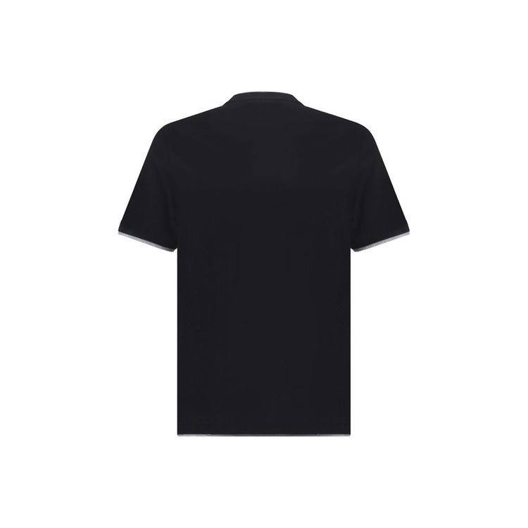 Black Cotton T-Shirt