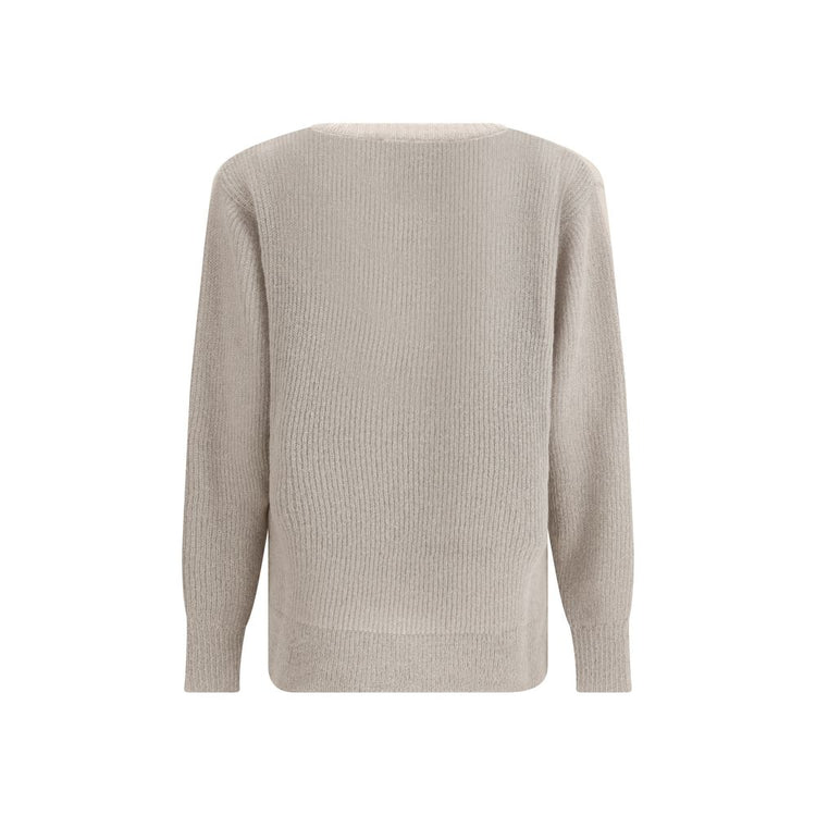 Gray Mohair Sweatshirt