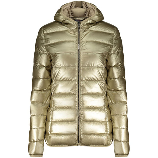 Gold Polyamide Women's Jacket