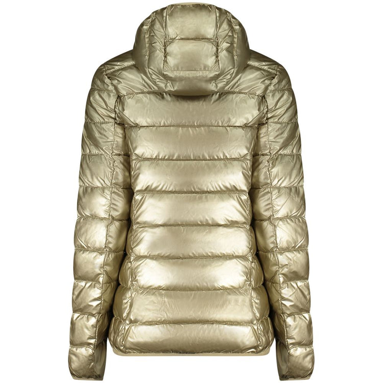 Gold Polyamide Women's Jacket