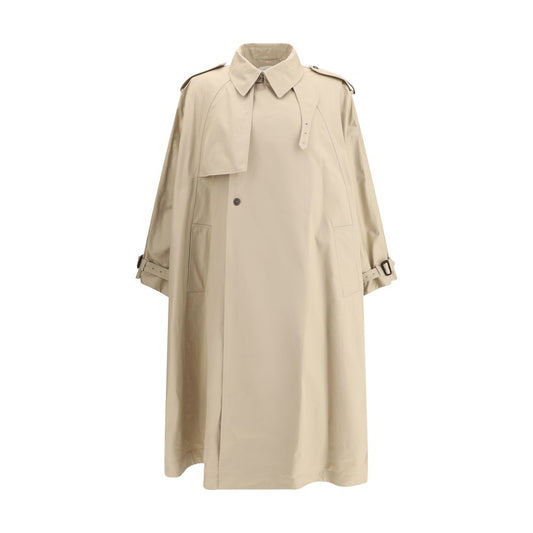 Beige Cotton Coat
