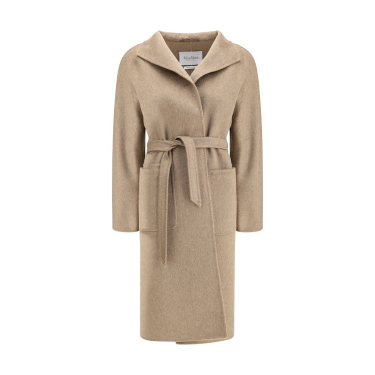 Beige Cashmere Coat