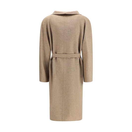 Beige Cashmere Coat