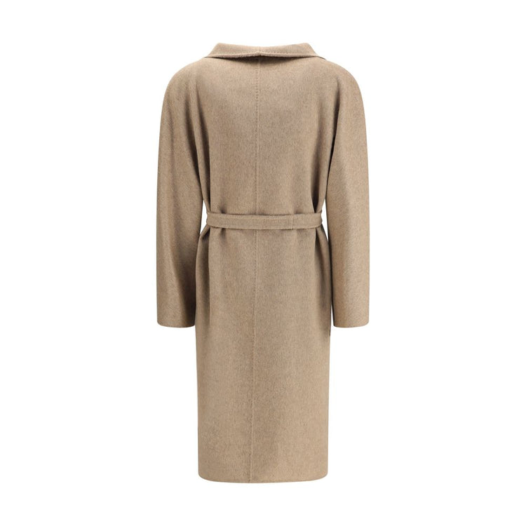Beige Cashmere Coat