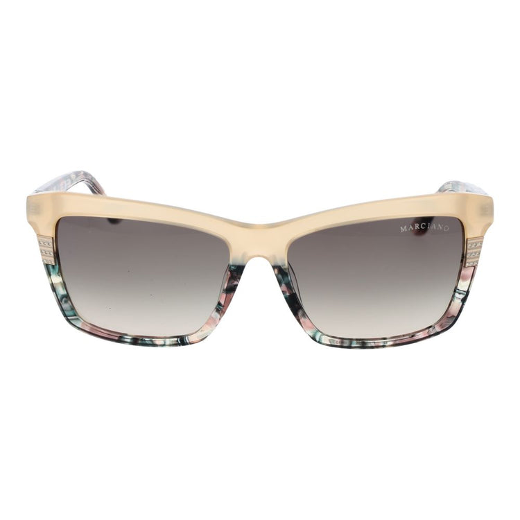 Beige Acetate Sunglasses