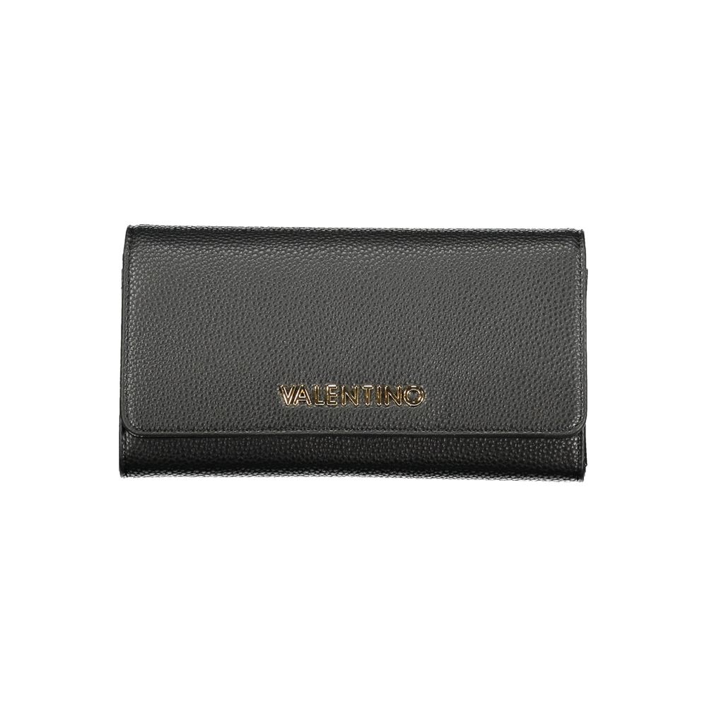 Nero Poliuretano Women Wallet