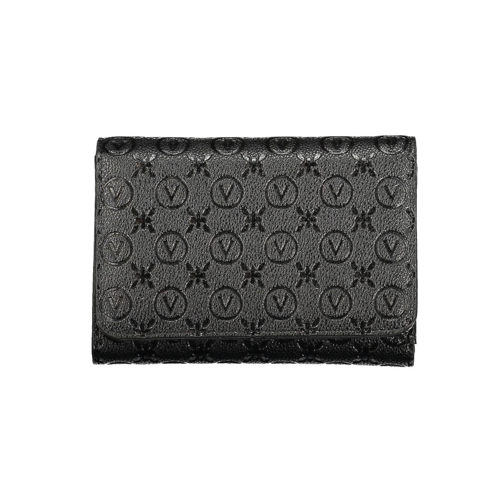 Nero Poliuretano Women Wallet