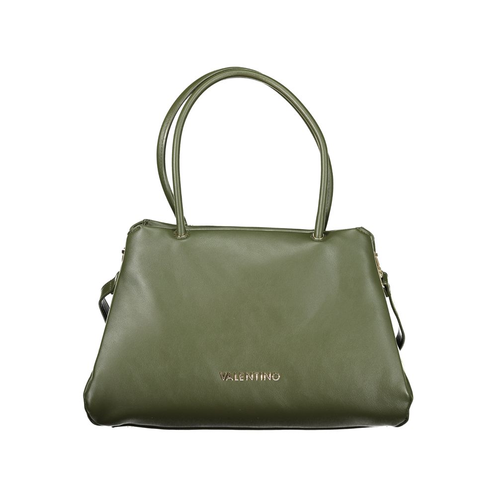 Verde Polyurethane Women Handbag